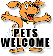 Pets Welcome!!